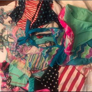 Girls bathing suits size 7/8